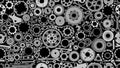 Auto spare parts and gears, seamless pattern for your design