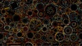 Auto spare parts and gears, seamless pattern for your design