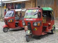 Auto tricycle, used for taxi, San Juan, Guatemala