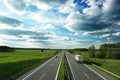 Autobahn Royalty Free Stock Photo