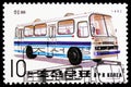 Autobus - Chipsam 88, International Stamp Exhibition - Essen - Buses and Tramsserie, circa 1992