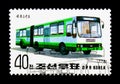 Autobus - Kwangbosonyeunho, International Stamp Exhibition - Essen - Buses and Trams serie, circa 1992
