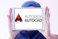 AutoCAD program logo Royalty Free Stock Photo