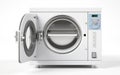 Autoclave Technology on White Background