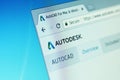 Autodesk autocad website Royalty Free Stock Photo