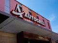 Autogrill restaurant - Rose de la Broye service area Royalty Free Stock Photo