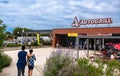 Autogrill restaurant at the service area Aire de Beziers in France