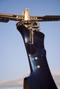 Autogyro rotor head Royalty Free Stock Photo