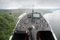 Autogyro's dashboard Royalty Free Stock Photo
