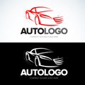 `Autologo` car logotype - car service and repair, vector set. Car logo. auto theme logo.