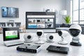 Automated alert systems and creative, watchful teams enhance prevention by using hidden, monitored security concepts with mounted