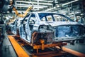 Automated assembly line for robot manipulators for the production of high-tech electric vehicles running on clean energy.