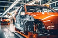 Automated assembly line for robot manipulators for the production of high-tech electric vehicles running on clean energy.