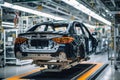 Automated assembly line for robot manipulators for the production of high-tech electric vehicles running on clean energy.