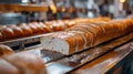 industrial food cutting technology, automated bread slicer improves bakery operations by providing accurate and