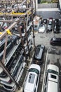 Automated car parking system in New York City, USA