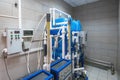 Automated computerized ozone generator machine for ozonation of pure clean drinking water in water production factory