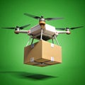 Automated Drone Performing Package Delivery and Scanning Tasks