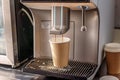 Automated Espresso Coffee Machine Royalty Free Stock Photo