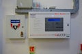 Automated fire alarm control box