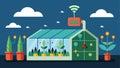 Automated greenhouse systems equipped with IoT technology can simulate different climate conditions allowing for