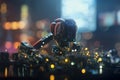 Automated Manufacturing with AI-Powered Robots in a Factory