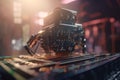 Automated Manufacturing with AI-Powered Robots in a Factory