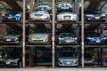 Automated multi-storey car park in New York.