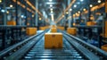 Automated package distribution in a modern warehouse - generative ai