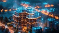 Automated property management - a smart building equipped with sensors and artificial intelligence technology that