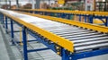 Automated Roller Conveyor System for Efficient Material Handling Solutions