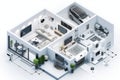 Automated security system setup, high alarm credentials, studio authentication, 4K resolution protection, IoT security concept, In