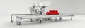 Automated Sphere Sorting System Efficient robotic system precise sphere handling automated sorting conveyor belt transport