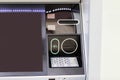 Automated teller machine details, ATM. Cashpoint keypad, NFC contactless wifi system, card reader and receipt printer