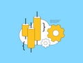 Automated trading bots use crypto signals and candlestick strategies for options or stocks. AI-powered robots make fast