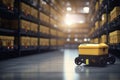 Automated Warehouse Management: AI-Controlled Robotics for Efficient Inventory Handling