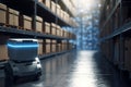 Automated Warehouse Management: AI-Controlled Robotics for Efficient Inventory Handling