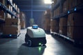 Automated Warehouse Management: AI-Controlled Robotics for Efficient Inventory Handling