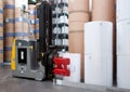 Automated warehouse (paper) Royalty Free Stock Photo