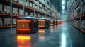 Automated Warehouse with Robots Generative AI