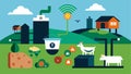 Automated Waste Management Smart sensors and systems are used to manage waste from livestock reducing its environmental