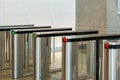 automatic access control security gate in station entrance system