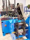 Automatic barbed wire machine