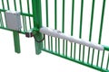 Automatic barrier gates Royalty Free Stock Photo