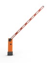 Automatic barrier Royalty Free Stock Photo