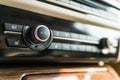 Automatic Car Air Conditioner Royalty Free Stock Photo