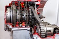 Automatic car transmission cutaway Royalty Free Stock Photo