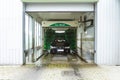 Automatic car wash Royalty Free Stock Photo