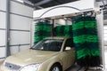 Automatic car washing Royalty Free Stock Photo