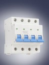 Automatic circuit breaker Royalty Free Stock Photo